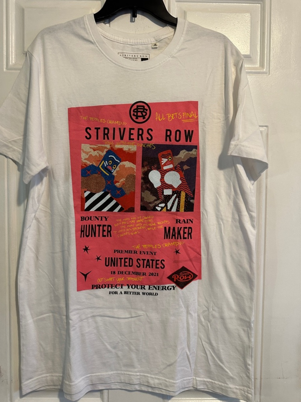 Strivers Row 2 sided sick graphic Tshirt Sz L